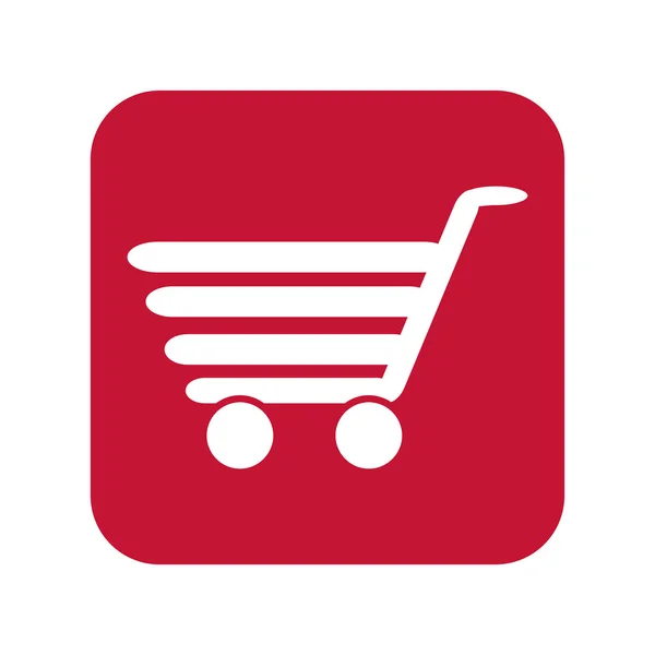 Shopping cart icon — Stock Vector