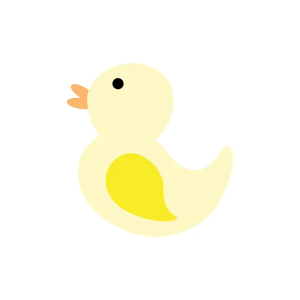 Jouet pour bébé canard — Image vectorielle