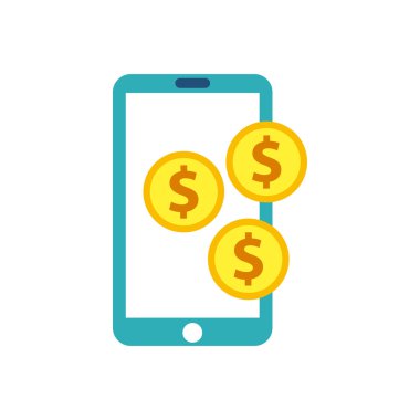 Smartphone teknoloji seo simgesiyle