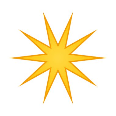 sarı yıldız şekli