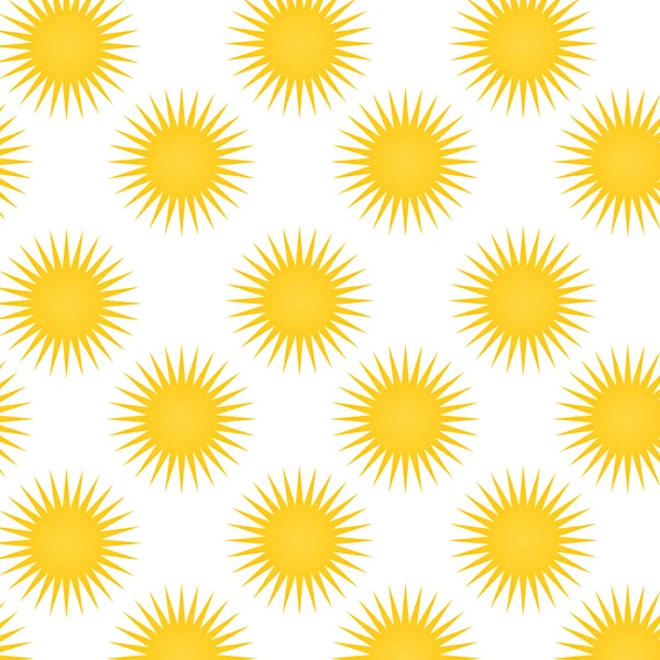 Amarillo sol forma fondo — Vector de stock