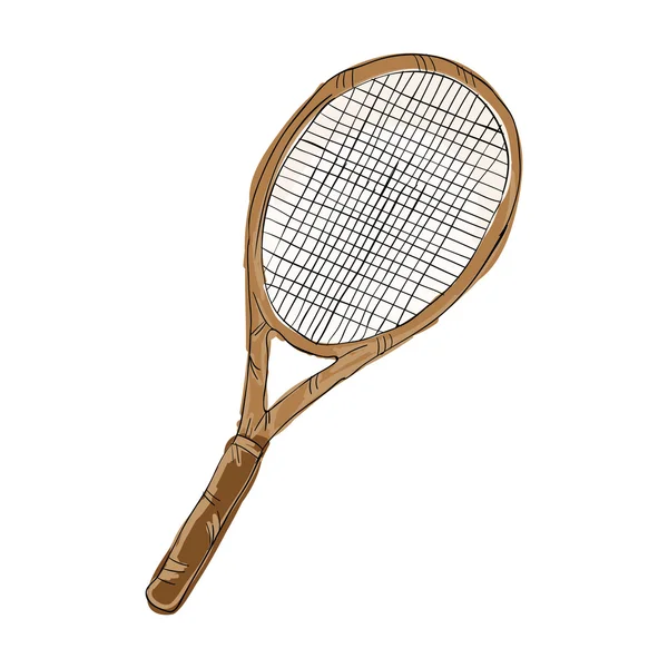 Raquette tennis sport — Image vectorielle