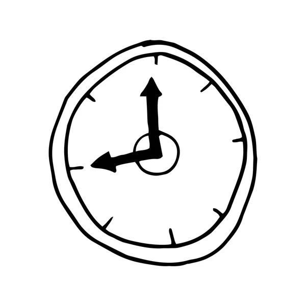 Orologio orologio orologio tempo — Vettoriale Stock