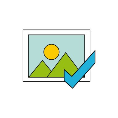 resim dosyası ile sosyal medya simge