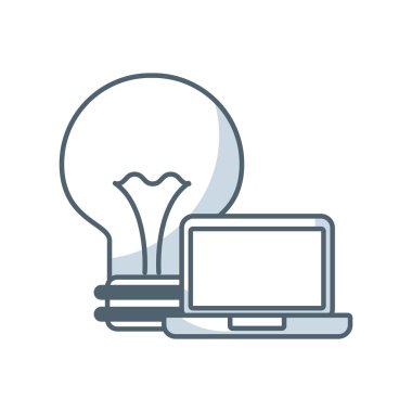 iş simgesiyle ışık ampul