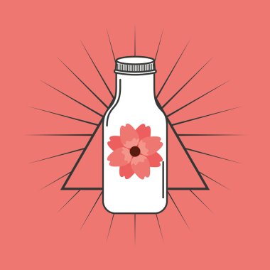 güzel mason kavanoza çiçek dekorasyonu ile