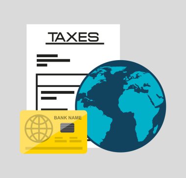 zaman vergi ödeme simgesi