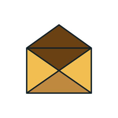 kutsal kişilerin resmi e-posta zarf ileti tasarım