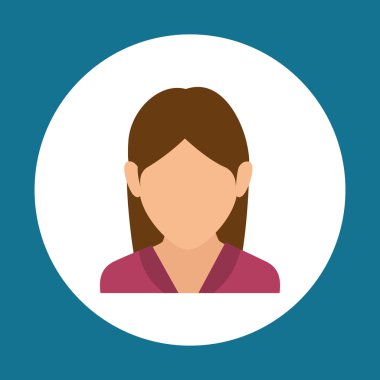 karakter sosyal medya simge izole