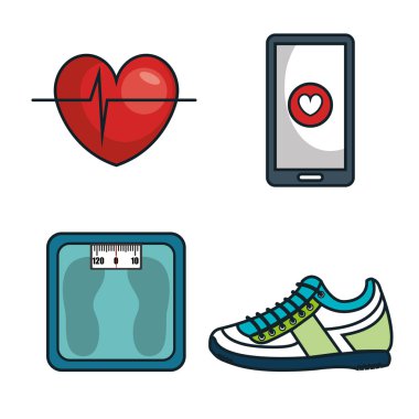 spor salonu tasarım kiti öğeler spor