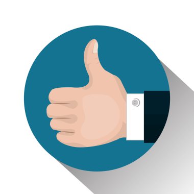 circle gölge tasarımı ile mavi gibi el