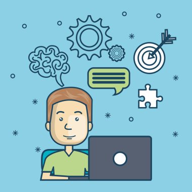 adam eğitim online laptop tasarım ile