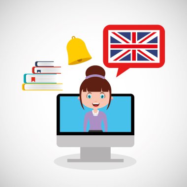 İngilizce online simgesi öğrenin