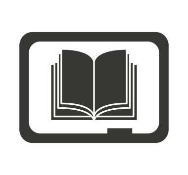 metin kitap eğitim simgesiyle