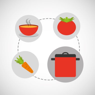 mutfak ekipmanları tabağını simgesi