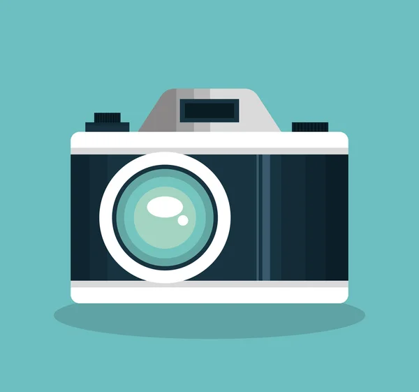 Pictogram ontwerp voor de reizen van de camera — Stockvector