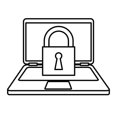 iş güvenlik kavramı düz simgeler