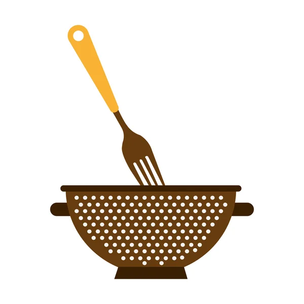 Kök utrustning utencils ikon — Stock vektor