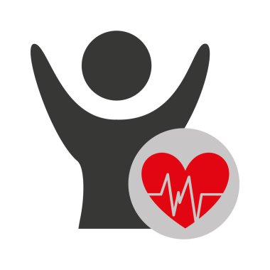 Avatar siluet atlet simgesi