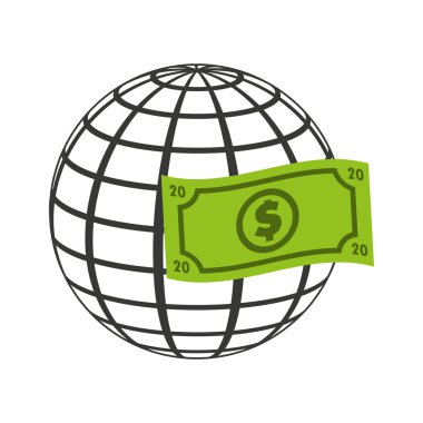 Ekonomi simgesi olan küresel gezegen