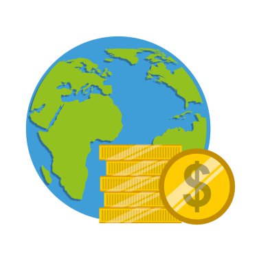 Ekonomi simgesi olan küresel gezegen