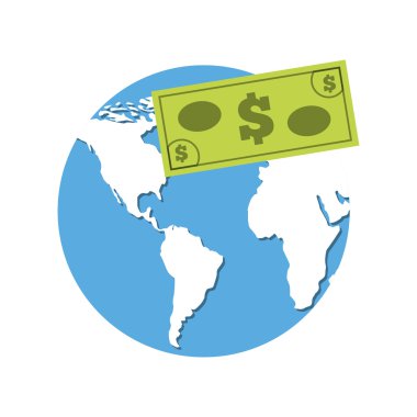 Ekonomi simgesi olan küresel gezegen