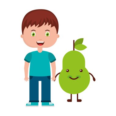 meyve karakter çocuk menüsü