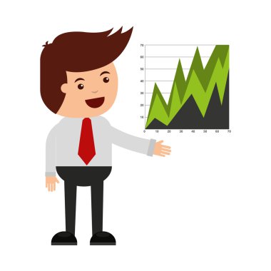 iş istatistikleri kavramı simgesi