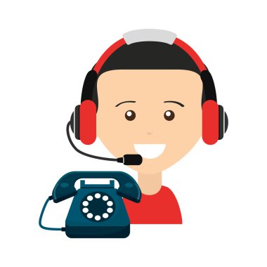 Çağrı Merkezi operatörü avatar