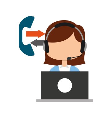 Çağrı Merkezi operatörü avatar