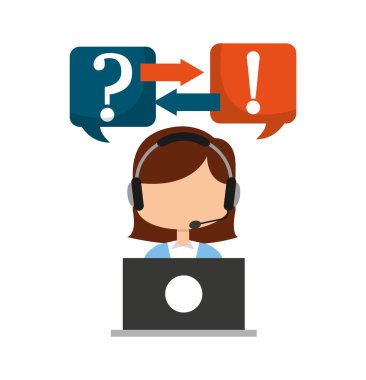 Çağrı Merkezi operatörü avatar