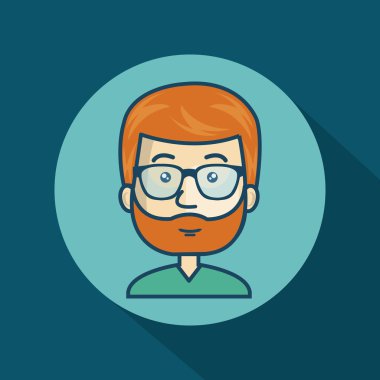 karakter adam avatar Internet grafiği