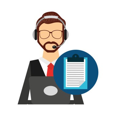 Çağrı Merkezi operatörü avatar