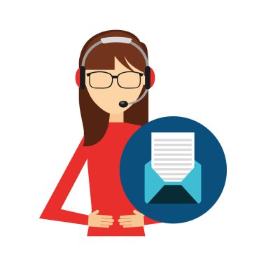 Çağrı Merkezi operatörü avatar