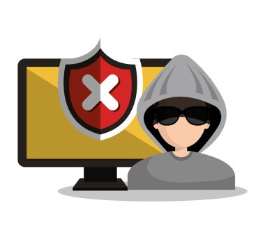 virüs sistemine karakter tasarımı