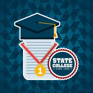 Devlet üniversite amblemi eğitimi