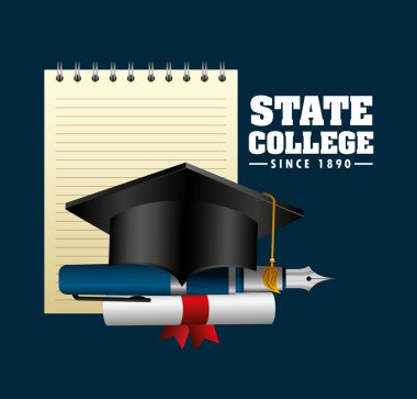 Devlet üniversite amblemi eğitimi