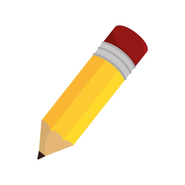 Bleistift schule icon tool design — Stockvektor