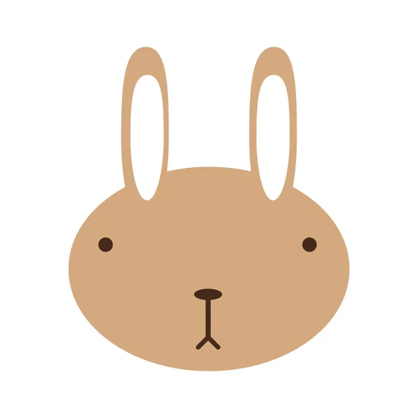 Dessin animé lapin animal — Image vectorielle