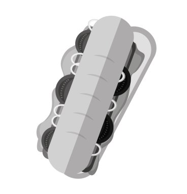 lezzetli sandwish lokanta simgesi