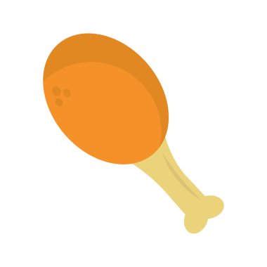 lezzetli tavuk uyluk simgesi