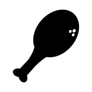 lezzetli tavuk uyluk simgesi