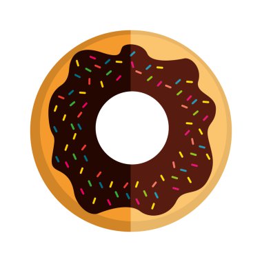 lezzetli tatlı çörek simgesi