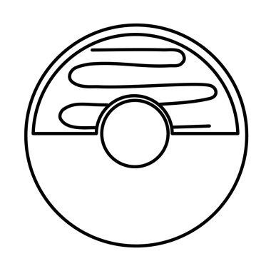 lezzetli tatlı çörek simgesi