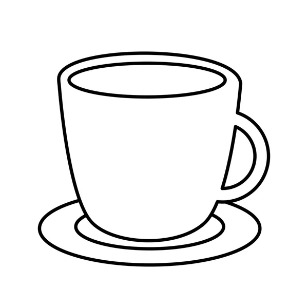 Kaffeetasse-Ikone — Stockvektor
