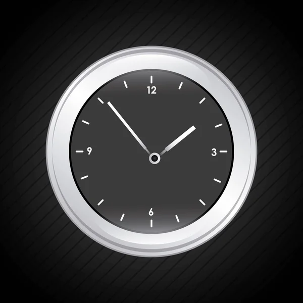 Reloj tiempo reloj icono — Vector de stock