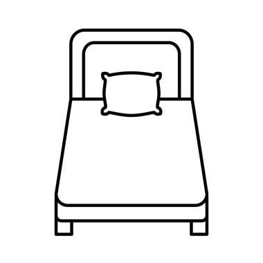 Yastık çizgisi biçiminde bir yatak