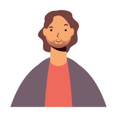 Genç erkek avatar karakteri