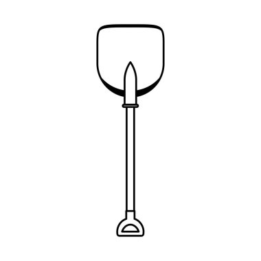 Kürek bahçe aracı satır biçimi