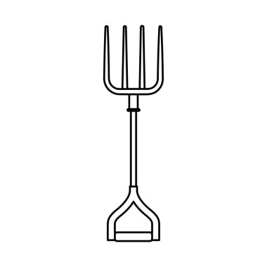 tırmık bahçe aracı satır simgesi